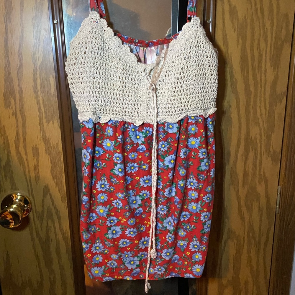 Spaghetti strap knit top